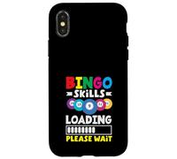 Bingo Skills Caricamento Prego Attendere Colori Divertenti Custodia per iPhone X/XS