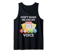 Bingo Voce Divertente Bingo Giocatore Gioco Night Caller Umorismo Canotta