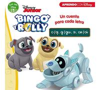 Bingo y Rolly. Un cuento para cada letra: c/q, g/gu, z, ce/ci (Leo con Disney Nivel 1)