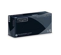 BINGOLD Guanti monouso in nitrile 35BLACK, neri, taglia S, 100 pezzi