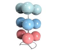 bingomiynhg Supporto Extra Large per Palla da Yoga, Supporto per Palla da Esercizio per Palestra, Garage, Adatto per Palla da stabilità/Palla da stabilità per Esercizi/Palla da Sbarra/Blocco d