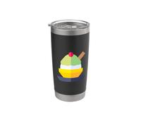 Bingsu Bingsoo Coreano Food Lover Corea del Sud Bicchiere termico in acciaio inox doppia parete