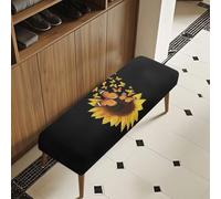 Binienty Copertura decorativa elasticizzata per mobili, resistente alle macchie e all'acqua, in tessuto lavabile, per interni ed esterni