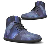 Binienty Scarpe a piedi nudi Donna Uomo Larghezza Larga Minimalista Zero Drop Walking Escursionismo Sneakers Comfor Daily Flats Scarpe, Universo Mandala Farfalla, 50 EU