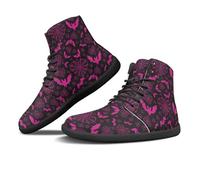 Binienty Scarpe da ginnastica da uomo a piedi nudi con ragnatela, minimalista, a zero cadute, Y2k Spiderweb pipistrello, 50 EU