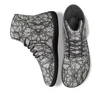 Binienty Stivali da trekking unisex a piedi nudi da uomo e donna con punta larga Zero Drop scarpe supporto caviglia per caccia campeggio corsa, Caccia Bosco Foresta Alberi, 50 EU