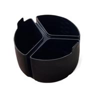Biniveil Divisore Pentola a Cottura Lenta - Inserto Riutilizzabile in Silicone,Divisore 3 Scomparti Accessorio Cucina per Dieta e Pappe