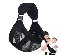 Biniveil Fascia per bebè, fascia per fascia per bebè - regolabile | Imbracatura ergonomica per bambini con cinghia regolabile, morbido sedile imbottito, perfetta per le passeggiate all'aperto dei