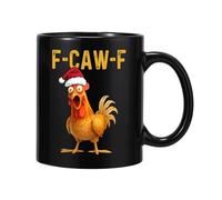 Biniveil Gallina - 350 ml Ceramica Divertente A Tema Animale,Da Caffè Carina Con Pollo | Per Autunno, Festività, Natale, Compleanno, Festa, Casa, Cucina, Donne, Uomini, Amanti Degli Animali