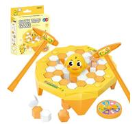 Biniveil Gioco On Ice, Gioco da tavolo Rompighiaccio,gioco interattivo per rompere il ghiaccio con animali intrappolati - Gioco di trappole per pinguini per attività familiari, migliora lo sviluppo