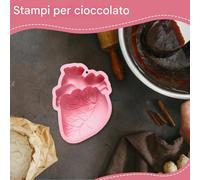 Biniveil Stampo Cuore Umano in Silicone,Stampo 3D Manuale a 4 Cavità per Cuori Cervello e Resina Epossidica | Sformatura Facile Per Dolci Budini Cioccolato Gelatine Muffin Sapone Resine Creta