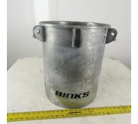 Binks 10 Galloni Pressione Pentola Tank Solo Zincato Acciaio Pezzo di Ricambio
