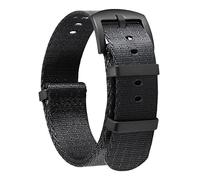 BINLUN Cinturini per Orologi in Nylon Ricambio Multicolore Balistico G10 Premium con Nero/Argento Fibbia in Acciaio Inossidabile per Uomo Donna 18mm 20mm 22mm 24mm (Nuova Versione)