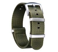 BINLUN Cinturini per Orologi in Nylon Ricambio Multicolore Balistico G10 Premium con Nero/Argento Fibbia in Acciaio Inossidabile per Uomo Donna 18mm 20mm 22mm 24mm (Nuova Versione)