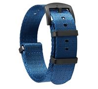 BINLUN Cinturini per Orologi in Nylon Ricambio Multicolore Balistico G10 Premium con Nero/Argento Fibbia in Acciaio Inossidabile per Uomo Donna 18mm 20mm 22mm 24mm (Nuova Versione)