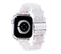 BINLUN Cinturino in Resina Compatibile con Apple Watch 42mm 44mm 45mm 46mm 49mm 38mm 40mm 41mm Farfalla Chic Cinturino di Ricambio Adatto per iWatch 10/9/8/7/6/5/4/3/2/1 Ultra SE