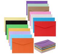 Binnan 70 Pezzi Buste Colorate, Mini Buste, Mini Colorate per Lettere, Carino Piccole, per Matrimoni, Biglietti Auguri, Comunioni o Battesimi
