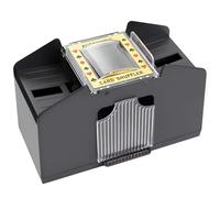 Binnan Mischia Carte Automatico A 2 Mazzi, Mescolatore di Carte da Gioco, Distributore Carte da Gioco Elettronico, Mescolatore Carte da Gioco per Uno, Poker, Burraco, Blackjack