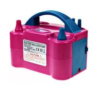 Binnan Pompa Palloncino Elettrica Gonfiatore Palloncino Doppio 600w per Natale Party Bar Compleanno-Due Modalità di Funzionamento Rosa