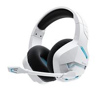 BINNUNE Cuffie Gaming Wireless per PC/Ps5/Ps4, 2,4GHz Wireless+5.3 Bluetooth, Cuffie con Microfono Riduzione del Rumore 7.1 Qualità Audio Senza Perdita di Bassa Latenza, Durata di Oltre 120+ Ore