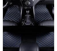 BINNXC 4 Pezzi Tappetini Auto in Pelle per BMW M4(4seats) 2020-2024, Tappeti Abitacolo Auto Antiscivolo Impermeabile Moquette Personalizzazione Protezione Tappetino,J-Black Blue