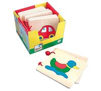Bino 84148 - Libro Figure Legno, Assortiti