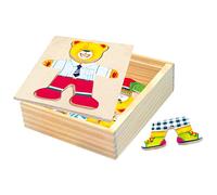 Bino 88047 - Puzzle Legno Orso Wili