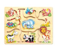 Bino 88096 - Labirinto Animali Legno