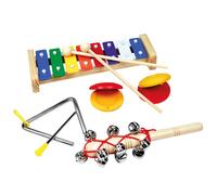 Set musicale per bambini con triangolo