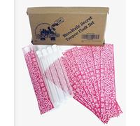 Binocktails Secret Tampon Flask Set, include 5 boccette tubolari da 28,3 g e 10 involucri autoadesivi riutilizzabili, fiaschetta per ragazze, ottima fiaschetta segreta per donne