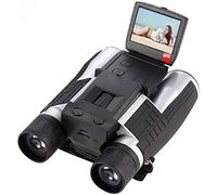 binocoli， Registratore video e foto con display LCD da 2" 12x32 5MP for guardare uccelli, partite di calcio, concerti