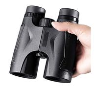 Binocolo 10x42 for adulti Binocolo impermeabile ad alta potenza for bambini Compatto for birdwatching Binocolo con obiettivo FMC prisma HD BAK4 con visione chiara e debole for l'osservazione delle ste