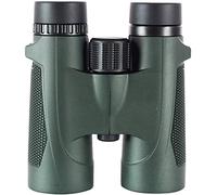 Binocolo 10x42 impermeabile specchio metallico corpo pellicola verde telescopio portatile per caccia all'aperto viaggi astronomia birdwatching