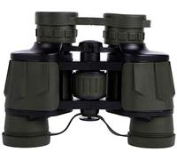 Binocolo 10X50 - Grande oculare HD Corpo in metallo Binocolo rivestito in verde multi FMC per campeggio Birdwatching - Design antiscivolo - Reabile per scarsa visione