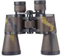 Binocolo 10X50 per adulti, binocolo con corpo in metallo, telescopio anti-pressione e antiurto, design antiscivolo, caccia all'aperto, viaggi