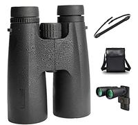 Binocolo 12x50 ad alta potenza Binocolo per adulti con prisma BAK4 Lente FMC Antiappannamento e impermeabile Ottimo per il birdwatching Viaggi Osservare le stelle per adulti Birdwatching all'aper