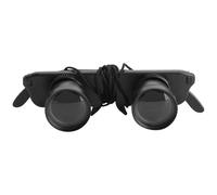 Binocolo 3x in PC Leggero Cordino per Pesca e Trekking | Montaggio al Collo, 1 Pezzo Nero, per Vedere Marcatori Lontani e Osservare il Paesaggio