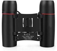Binocolo 8 X 22 per Bird Watching, Binocolo antiappannamento impermeabile per adulti, Binocolo HD con messa a fuoco rapida per visite turistiche di eventi sportivi con striscia
