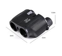 Binocolo ad alta definizione, binocolo compatto 10x25, binocolo impermeabile per una facile messa a fuoco, visione in condizioni di scarsa