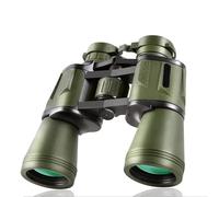 Binocolo ad alta potenza 20x50 for adulti con prisma BAK4 - Telescopio portatile HD impermeabile con lente FMC(Green)