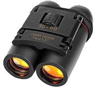 Binocolo ad alta potenza 30X60 per adulti Binocolo binoculare portatile Giorno Binocolo pieghevole impermeabile per birdwatching Escursionismo all'aperto, Viaggi,