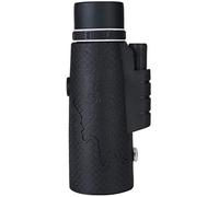 Binocolo ad Alta Potenza, Telescopio Monoculare 10x60, Monoculare Compatto Portatile Alto con Lente Prismatica BAK4 Monoculare con Borsa Il Trasporto Adulti Bambini Birdwatching Interni/Esterni