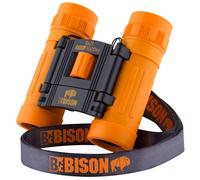 Binocolo BeBison per bambini - Ottica reale ad alta risoluzione 8x21 - Binocolo per bambini compatto,