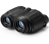 Binocolo compatto 10X25 per adulti, binocolo FMC con corpo in metallo, telescopio portatile con prisma a tetto e oculare grande per birdwatching, caccia