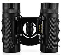 Binocolo compatto 10X25DCF, telescopio tascabile pieghevole impermeabile FMC Multi Green Coated per birdwatching, escursionismo, caccia, visite turistiche