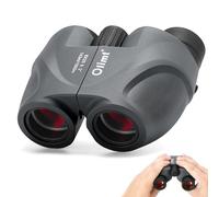 Binocolo compatto 8 x 25, piccolo e leggero, portatile, mini tasca BAK-4 Prisma 8,2 ° grandangolare vista ED Lens ottico professionale HD per adulti all'aperto viaggi bird watching escursionismo
