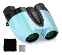 Binocolo compatto ed efficiente per bambini con elevato ingrandimento - Telescopio impermeabile 10x25 per avventure all'aria aperta
