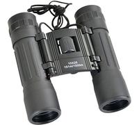 Mil-Tec Pieghevole Binocular 10X25 Nero
