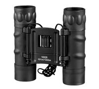 Mil-Tec Binocolo 10x25 15702102 militare compatto per caccia, birdwatching e trekking Nero