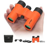 Binocolo compatto per bambini, 8 x 21, piccolo mini binocolo per bambini e adulti con visione chiara in condizioni di scarsa illuminazione, binocolo leggero per birdwatching, campeggio, caccia